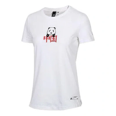 Adidas Originals (wmns) Adidas Kc Tee Ls Cn Sports Stylish Round Neck Short Sleeve White