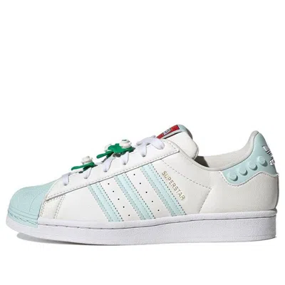 Adidas Originals (wmns) Adidas Lego X Superstar 'clear White Ice Mint'