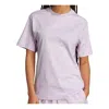 Adidas Originals (wmns) Adidas Logo T-shirt 'pink' In Purple