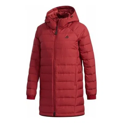 Adidas Originals (wmns) Adidas Long Down Jacket 'red'