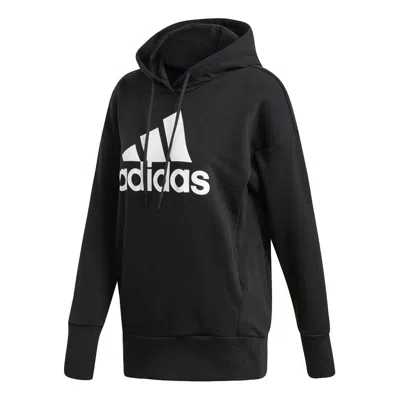 Adidas Originals (wmns) Adidas Loose Hooded Sports Stylish Black