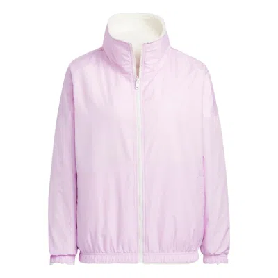 Adidas Originals (wmns) Adidas Metrevboa Jacket 'white Pink' In Multi