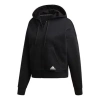 Adidas Originals (wmns) Adidas Mh 3s Dk Hd Sports Hooded Jacket Coat Black