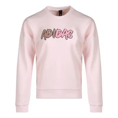 Adidas Originals (wmns) Adidas Mh Gfx Sweat In Pink