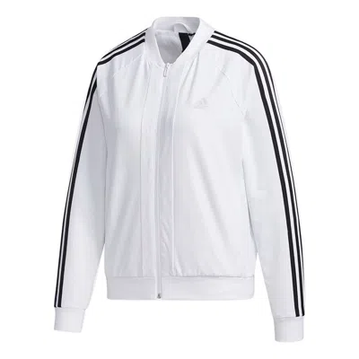 Adidas Originals (wmns) Adidas Mh Wv 3s Bomber Sports Tatting Jacket White