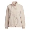 Adidas Originals (wmns) Adidas Must Have Word Jacket 'beige' In Neutral