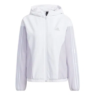 Adidas Originals (wmns) Adidas Must Haves Woven Jackets 'white' In Multi
