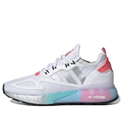 Adidas Originals (wmns) Adidas Nasa X Zx 2k Boost 'white Hazy Rose'