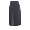 Adidas Originals (wmns) Adidas Nat Geo Wind.rdy Skirt 'black' In Blue