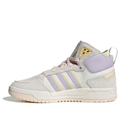 Adidas Originals (wmns) Adidas Neo 100db Basketball Shoes 'white Beige Purple'
