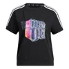 Adidas Originals (wmns) Adidas Neo 3-stripes Bucket T-shirt 'black'