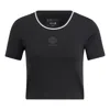 Adidas Originals (wmns) Adidas Neo Basketball T-shirts 'black' In Multi