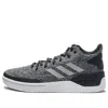 Adidas Originals (wmns) Adidas Neo Bball80s 'black White Grey' In Gray