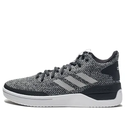Adidas Originals (wmns) Adidas Neo Bball80s 'black White Grey' In Gray