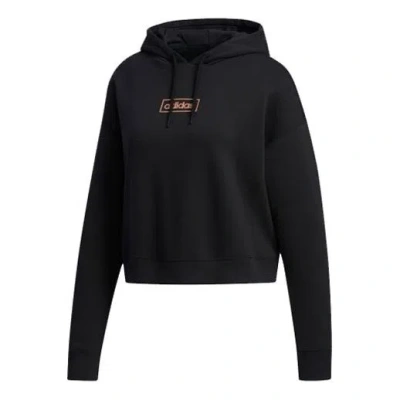 Adidas Originals (wmns) Adidas Neo C+ Fleece Hdy Sports Pullover Black