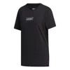 Adidas Originals (wmns) Adidas Neo C+ Tee Logo Embroidered Loose Breathable Sports Short Sleeve Black