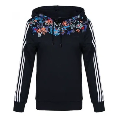 Adidas Originals (wmns) Adidas Neo Casual Sports Pullover Navy Blue In Black