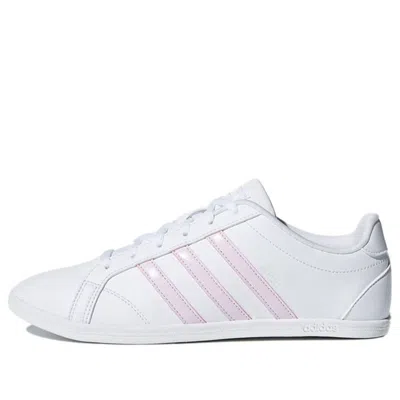 Adidas Originals (wmns) Adidas Neo Coneo Qt White/pink In Multi