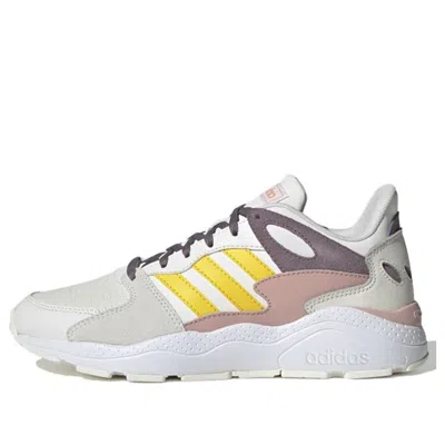 Adidas Originals (wmns) Adidas Neo Crazychaos 'white Yellow Brown' In Multi