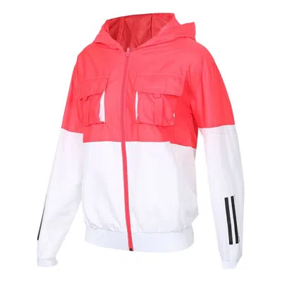 Adidas Originals (wmns) Adidas Neo Cs Windbreaker Jacket Pink/red