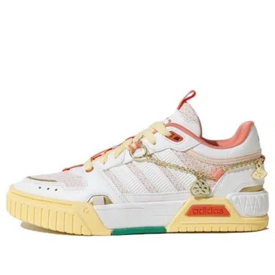 Adidas Originals (wmns) Adidas Neo D-pad W Basketball Shoes 'white Pink'