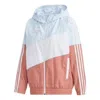 Adidas Originals (wmns) Adidas Neo Essential Game Windbreaker 'teal White Black' In Multi