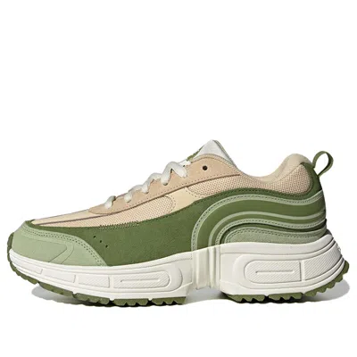 Adidas Originals (wmns) Adidas Neo Fantasy Flow Shoes 'green White' In Multi