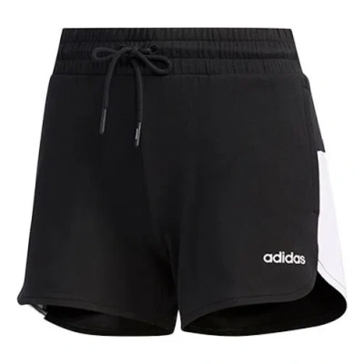 Adidas Originals (wmns) Adidas Neo Fv Logo Printing Shorts Black