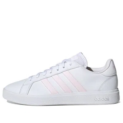 Adidas Originals (wmns) Adidas Neo Grand Court Base 2.0 'white Almost Pink'