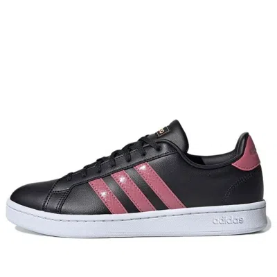 Adidas Originals (wmns) Adidas Neo Grand Court 'black Pink'