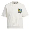 Adidas Originals (wmns) Adidas Neo Graphic T-shirt 'white' In Multi