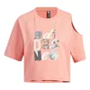 Adidas Originals (wmns) Adidas Neo Graphic T-shirts 'pink'