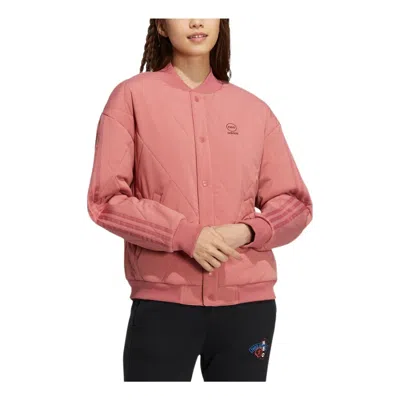 Adidas Originals (wmns) Adidas Neo Logo Bomber Jacket 'pink'