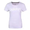 Adidas Originals (wmns) Adidas Neo Logo Printed T-shirt 'purple White'