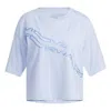 Adidas Originals (wmns) Adidas Neo Move Forward T-shirt 'purple' In Blue
