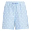 Adidas Originals (wmns) Adidas Neo Pattern Printing Lacing Casual Sports Shorts 'blue'