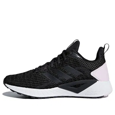 Adidas Originals (wmns) Adidas Neo Questar Cc 'black White Pink' In Multi