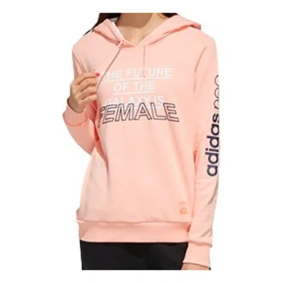 Adidas Originals (wmns) Adidas Neo Sw Hdy Athleisure Casual Sports Pink In Neutral