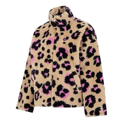 Adidas Originals (wmns) Adidas Neo Vbe Jackets 'tan Black Pink' In Multi