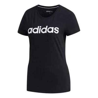 Adidas Originals (wmns) Adidas Neo W Esntl Lg T 1 Sports Short Sleeve Black