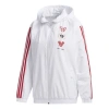 Adidas Originals (wmns) Adidas Neo X Disney Mickey Mouse Crossover New Year Series Fleece Lined Hooded Track Jacket W In White