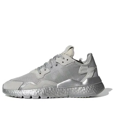 Adidas Originals (wmns) Adidas Nite Jogger 'grey Silver Metallic' In Multi