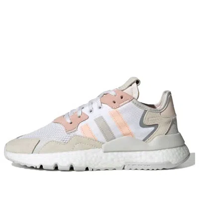 Adidas Originals (wmns) Adidas Nite Jogger 'off White' In Multi