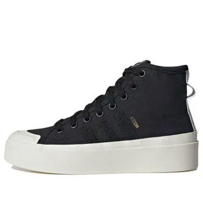 Adidas Originals (wmns) Adidas Nizza Bonega Mid Shoes 'black White'