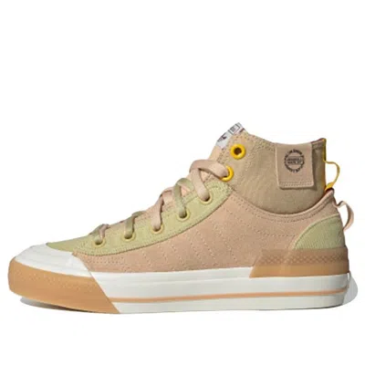 Adidas Originals (wmns) Adidas Nizza Hi Dl 'pink Brown' In Multi