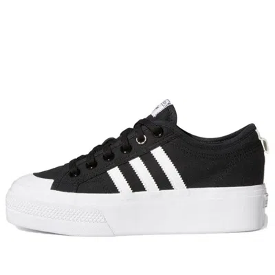 ADIDAS ORIGINALS (WMNS) ADIDAS NIZZA PLATFORM 'BLACK'