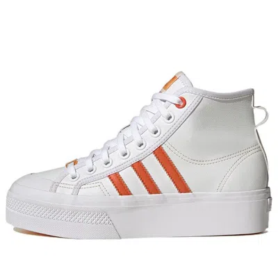 Adidas Originals (wmns) Adidas Nizza Platform Mid Vegan 'white'