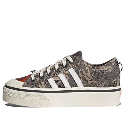 Adidas Originals (wmns) Adidas Nizza Platform 'victorian Floral Print' In Multi