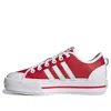 Adidas Originals (wmns) Adidas Nizza Rf Platform 'heart Embossed - Scarlet' In Red