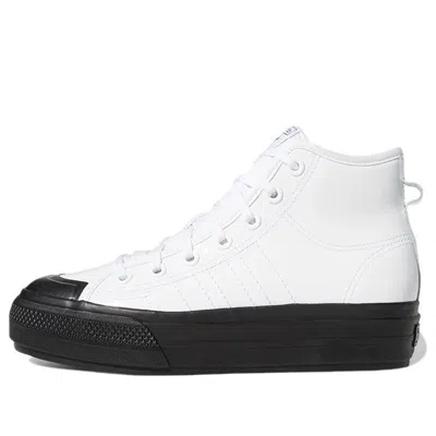 Adidas Originals (wmns) Adidas Nizza Rf Platform Mid 'white Black'